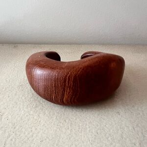 Chunky Anthropologie Wooden Cuff Bracelet